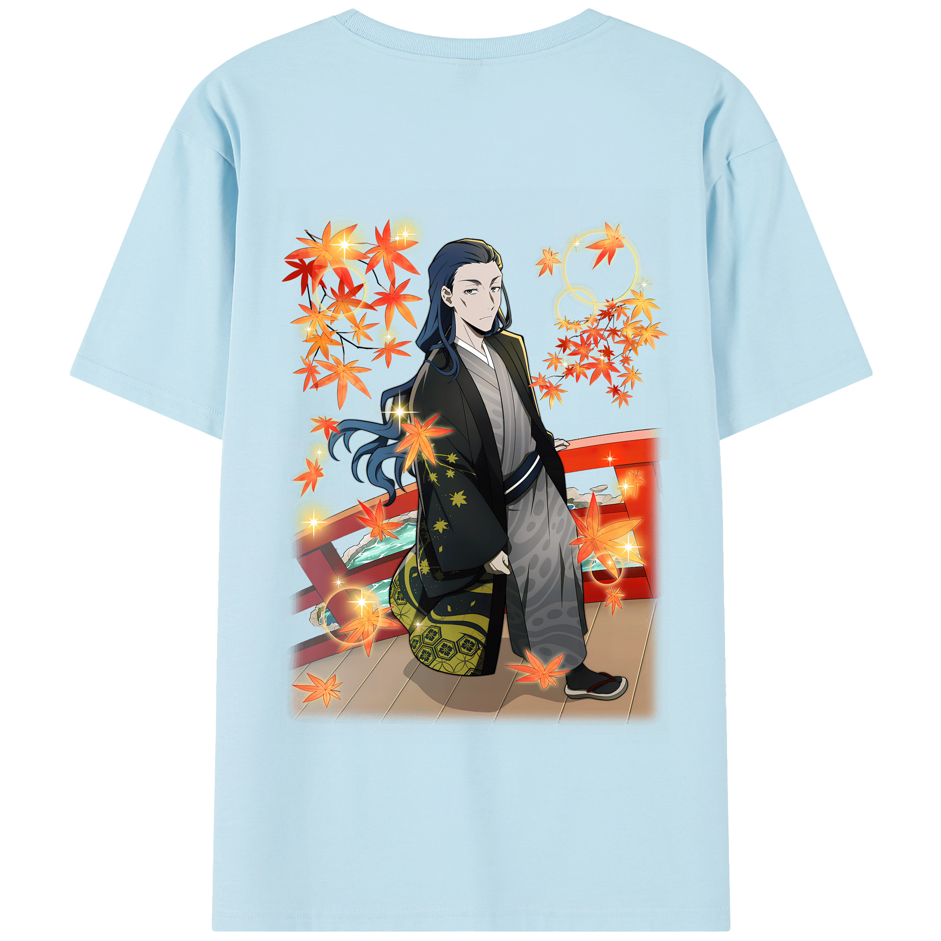 （画像用） 文豪ストレイドッグス Bungo Stray Dogs 綿100％半袖Tシャツ（背面プリント）